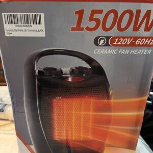 500w Ceramic Fan Heater - 120v 60hz